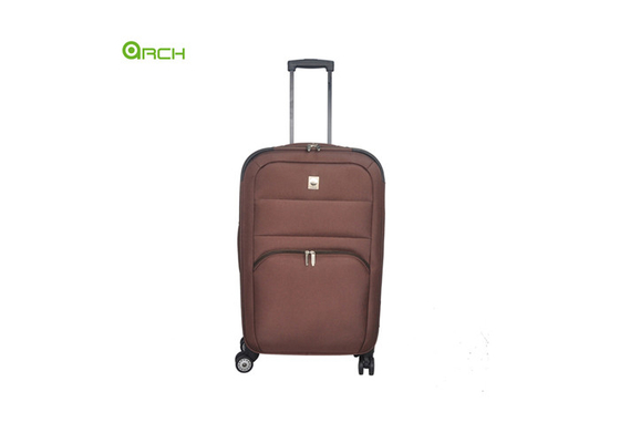 нежность чемодана 1680D встала на сторону багаж с одним передним карманом и двойными колесами обтекателя втулки